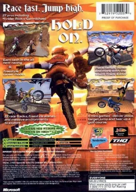 MX SuperFly (USA) box cover back